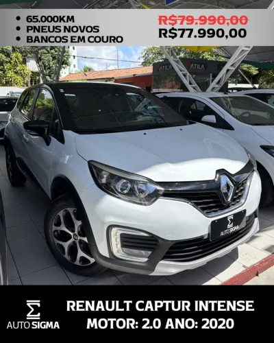 Renault Captur Intense 2.0 16V Flex 5P Aut. 2020