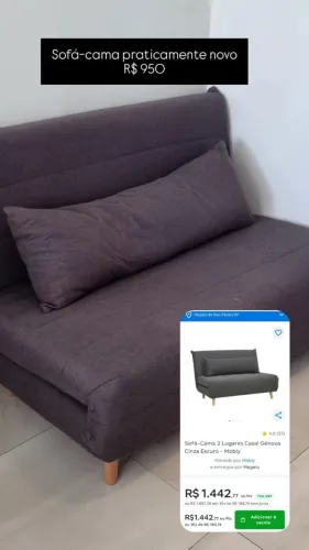 Sofá cama Mobly