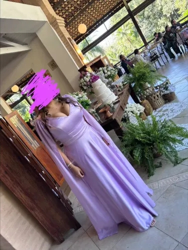 Vestido de madrinha - lavanda 