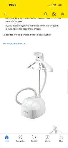 Ferro a vapor conair Polishop