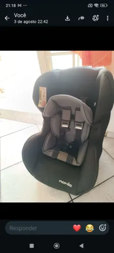 Cadeirinha para automóveis