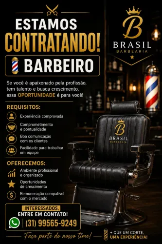 Contrata-se barbeiro!