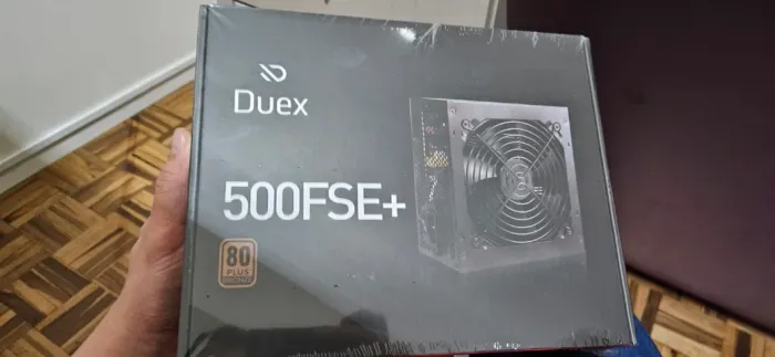 FONTE ATX DUEX 500FSE+ 80 Plus (Nova, na caixa)