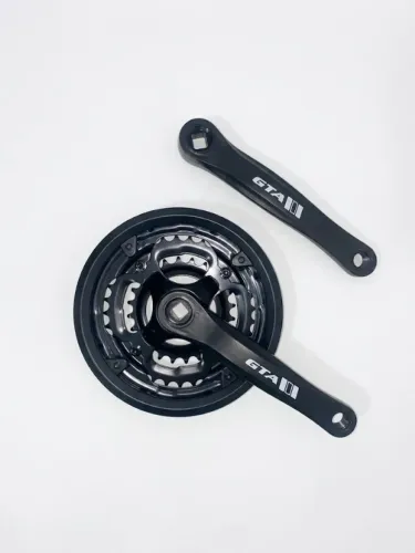 Pedivela Coroa Tripla GTA 28/38/48 Dentes Aço Bike Aro 29/26/24