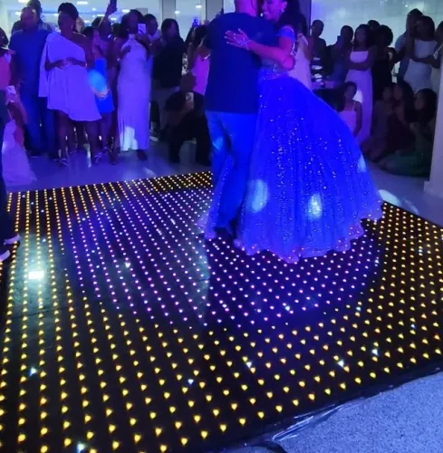 Pista de Led Digital - Locação para festas e eventos