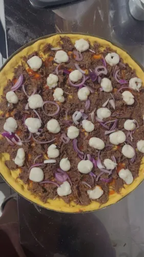 Massa para pizza pré assada