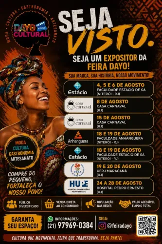 Vaga para expositores Feira Dayo