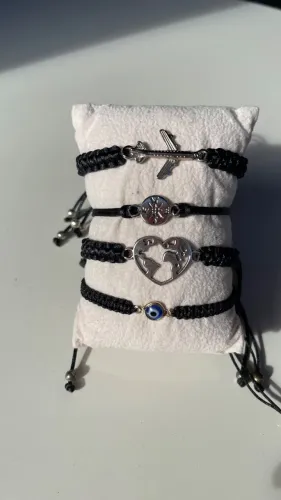 Kit pulseira macrame
