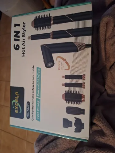 Secador de cabelo 6 em 1