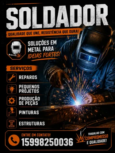 Soldador/serralheria