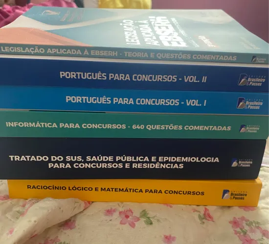 Livros para concursos e residências. Romulo passos 