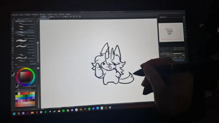 Mesa Digitalizadora com Display Huion Kamvas 16(2021) 