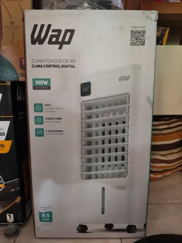 Wap climatizador de ar torre contra o digital 3 em 1 climatiza um modifica e ventila. 220V