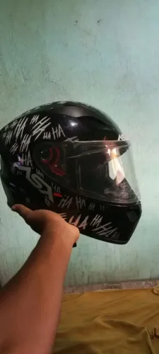 Capacete ASX Black hahaha