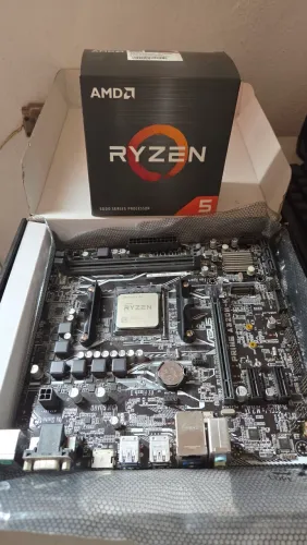 Ryzen 5 5500 + a320k asus
