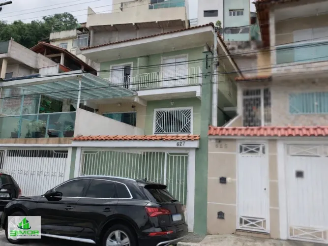 Sobrado com 3 dormitórios para alugar, 120 m² por R$ 3.650,00/mês - Vila Isolina Mazzei - 