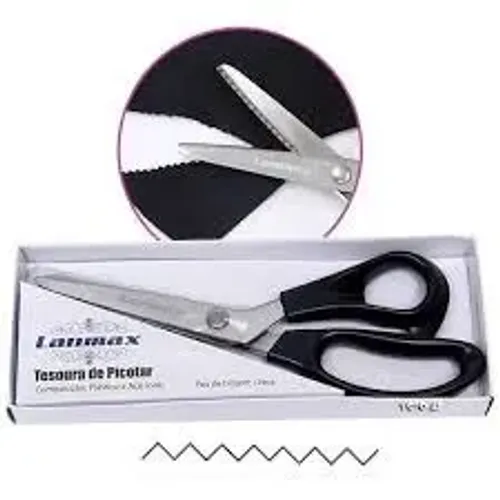 Tesoura Profissional De Picotar, Tecido, Eva Zig Zag