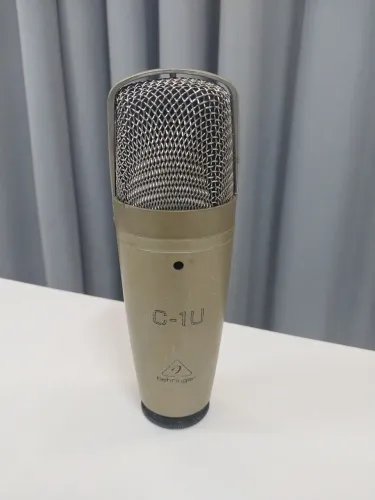 Microfone condensador Behringer C-1U USB DIRETO NO PC
