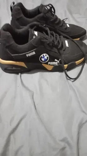 Tênis masculino puma BMW 40 preto. Nunca usado