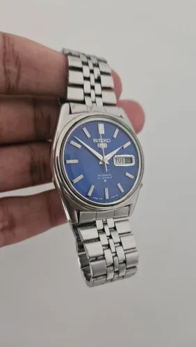 Relógio Seiko 6119 Azul Revisado 