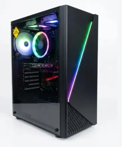 PC Gamer Ryzen 5 + RX 6400 4GB + 16GB RAM