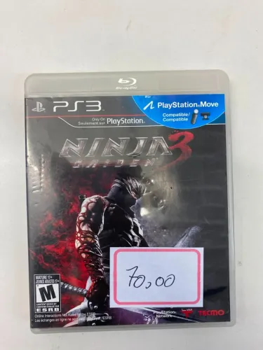  jogo físico Ninja Gaiden 3