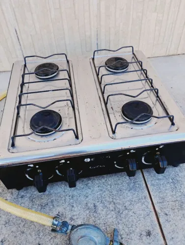 Vendo fogão de mesa usado