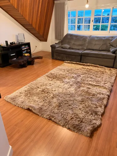 Tapete Premium 2x3m Bege - Global Decor - Impecável!