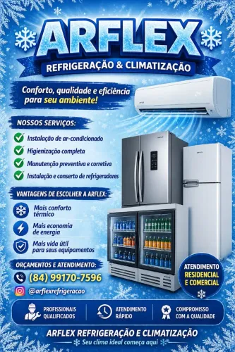 Técnico de Ar-Condicionado e Geladeira | Manutenção em Natal RN