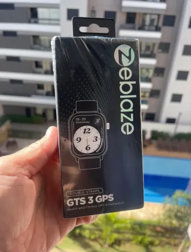 Smartwatch Zeblaze GTS 3 GPS Tela 2,01" com 60 + modos de esportes, GPS