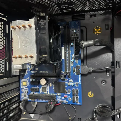 Kit Upgrade Intel i3-10100F + Placa-Mãe IPMH410E + Cooler Cooler Master Hyper H410R