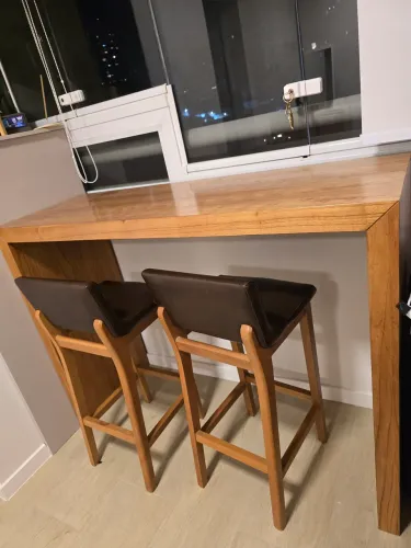 Bancada forli cinamomo claro - 140cm 