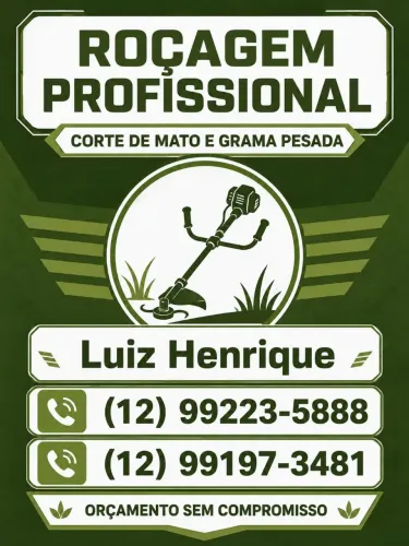Rossagem de terrenos chácaras e jardim