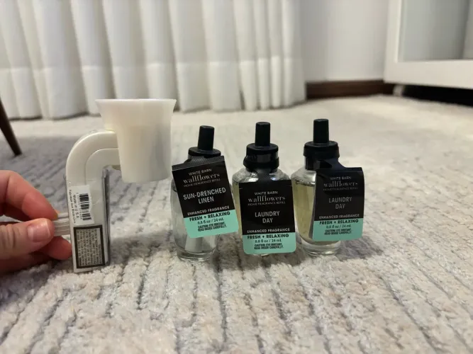Conjunto de difusor de aroma para ambientes elétrico - Bath and Body Works