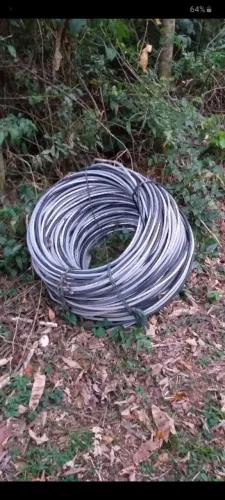 Cabo alumínio triplex CMR 70 mm² ~150 m neutro nu, novo, embalado em carretel madeira