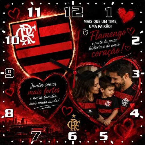 Relógio do Flamengo, Corinthians, Palmeiras e Outros Times