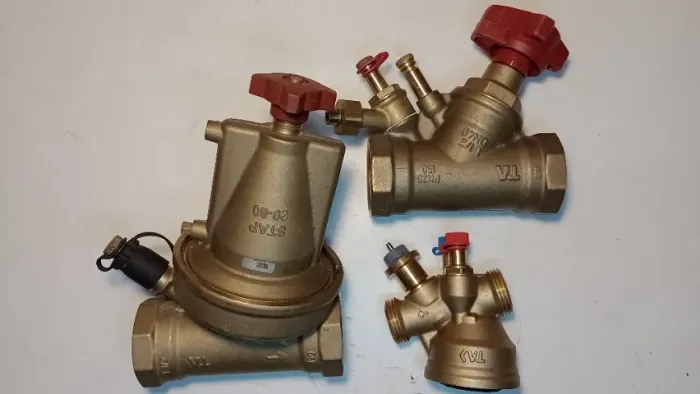 Válvula TA IMI Hydronics Stad 40, Ta compact e Stap 20-80.