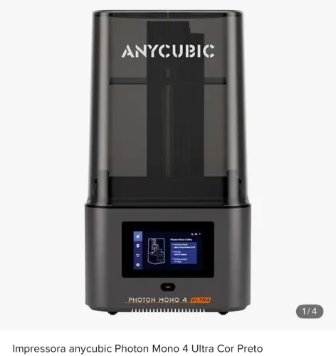 Impressora 3D resina Anycubic Photon mono 4 Ultra