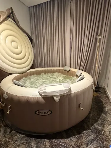 Spa Inflável Intex PureSpa 795L 110V - 120 Jatos + Bomba