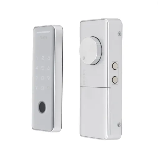 Fechadura Digital Elsys Tecno Prata