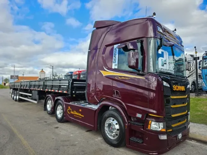 Scania R450 6x2 Ano 2021 Personalizado Millenium + Carga Seca Estrada 0km c/pneu 15.50mts