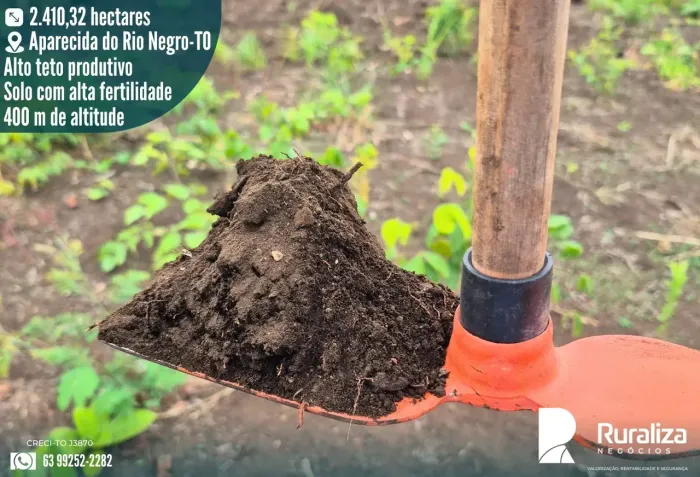 Fazenda à Venda | 498 Alqueires | 750 ha Aptos à Lavoura | Estrutura Completa | TO