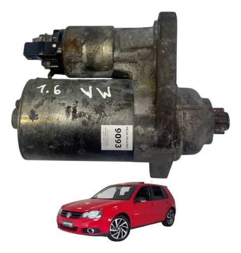 Motor De Arranque Volkswagen Fox Bora Golf Santana 2010/2014 original