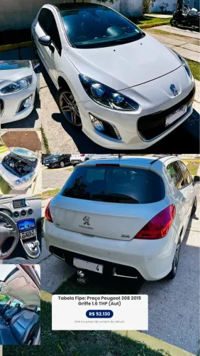 Peugeot 308 Feline/griffe 1.6 Turbo 16V 5P Aut. 2015