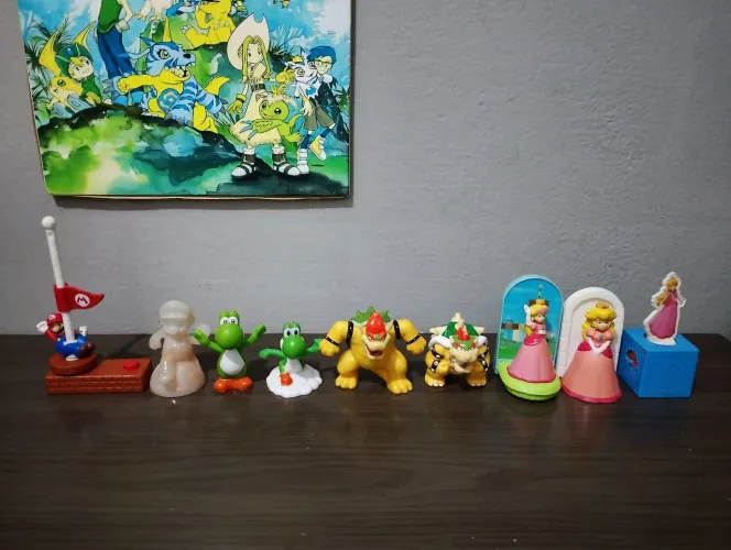 Brinquedo colecionar Mario