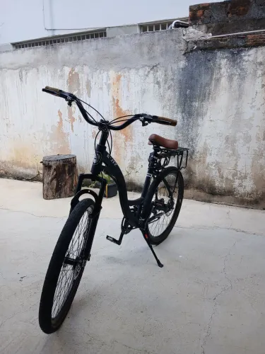 Bicicleta Urbana blitz Comodo Aro 26 Alumínio Shimano 21v , tamanho do quadro 18