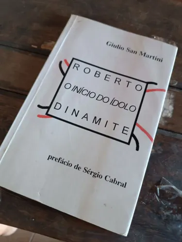 Livro Roberto Dinamite do Vasco