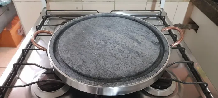 Forma, chapa , grelha de pedra sabão