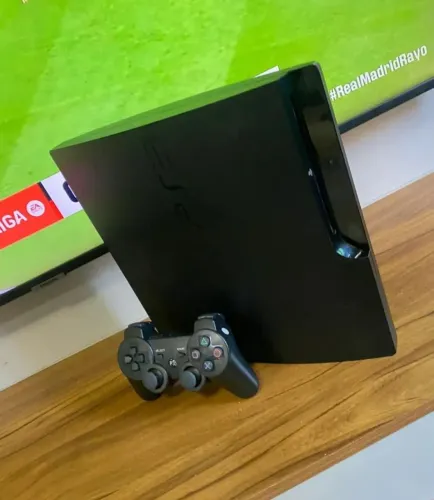 PS3 Slim Desbloqueado Diversos Jogos! Aceito cartão
