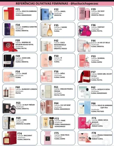 Perfumes Femininos